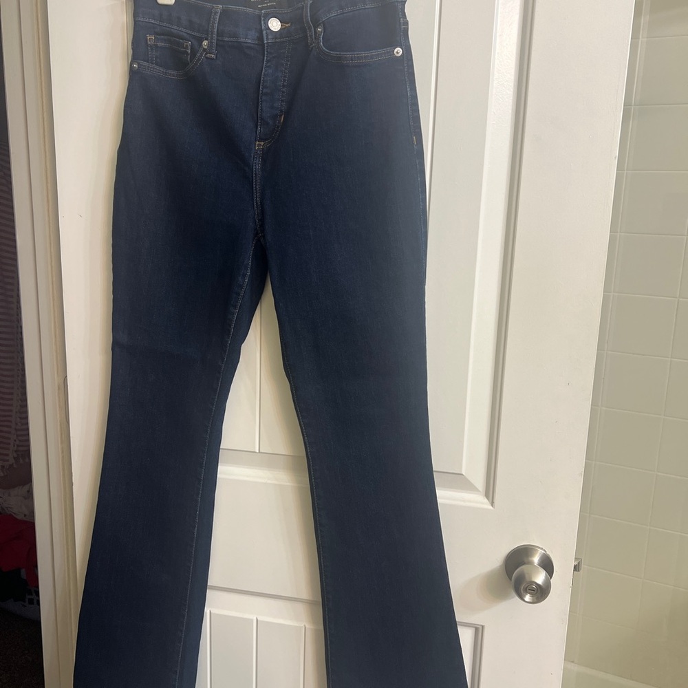 Banana Republic Dark Indigo Flare Jeans